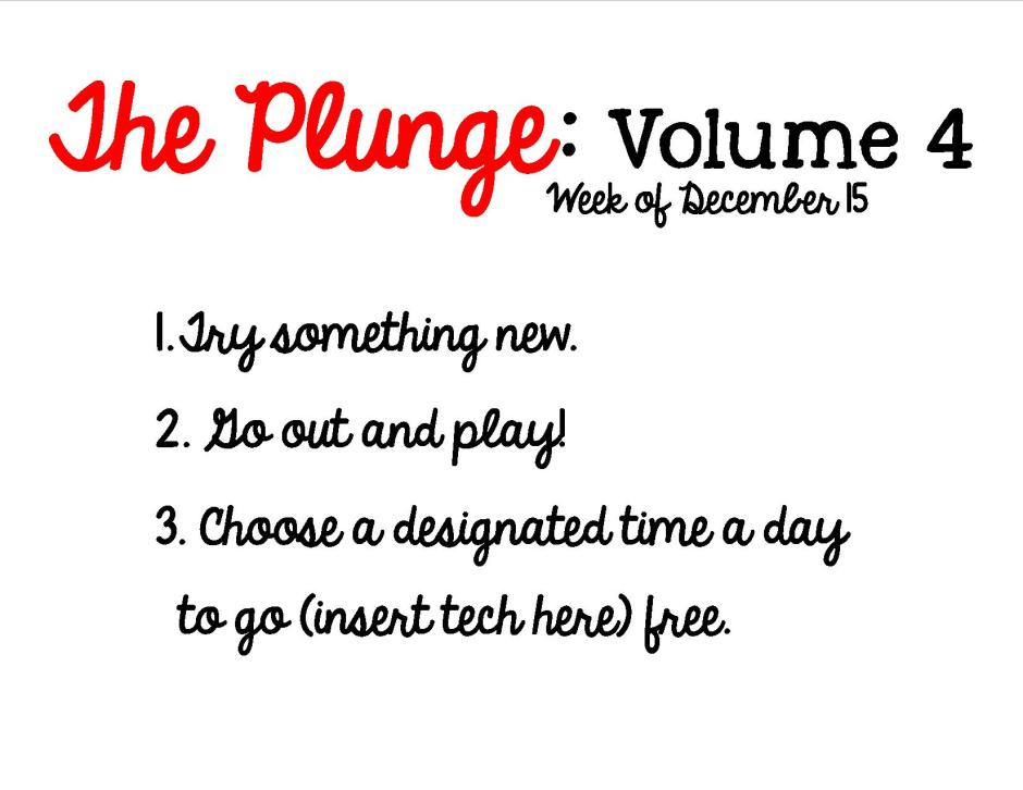 Plunge Week 4