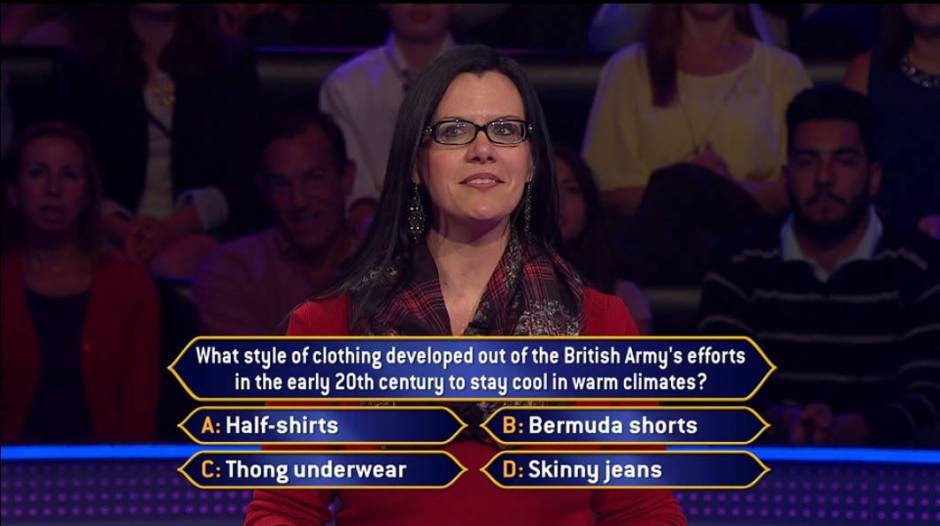 millionaire question